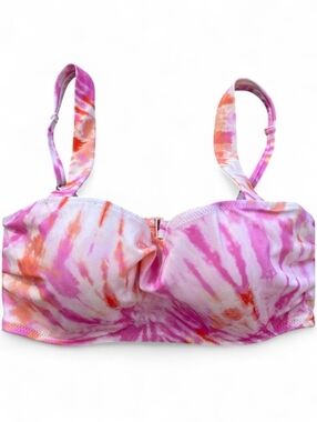 SHADE SHORE WOMEN BIKINI TOP  Light Lift Tye Dye- Size 34B- NWT